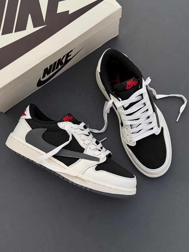 کفش جردن 1 تراویس گری وایت برند جردن - کتونی راروس